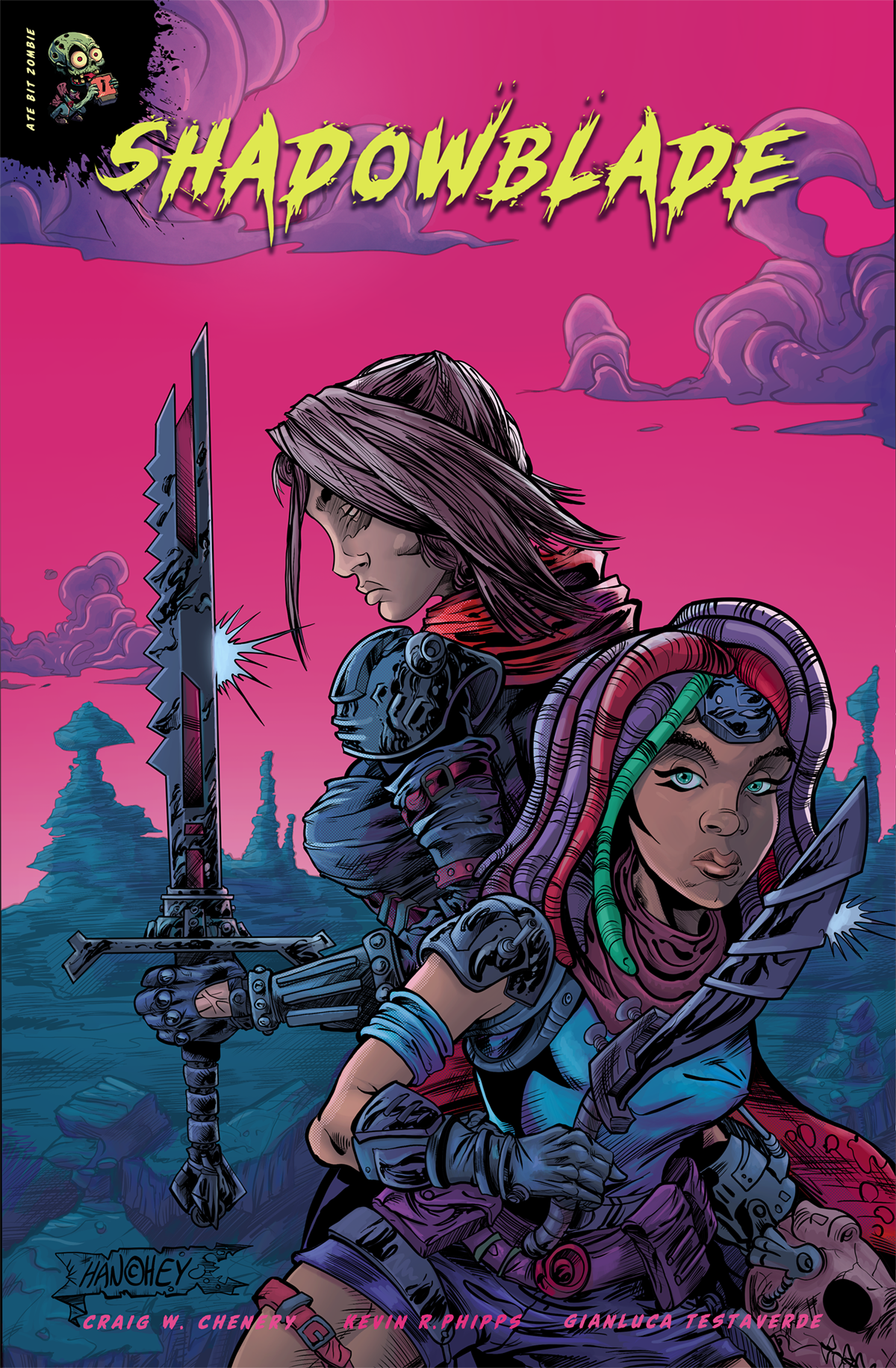 Shadowblade issue #1 - The Road of Ruin (Variant Cover D)