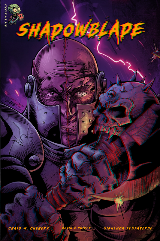 Shadowblade #2- The Ballad of Blood and Bone (Anaglyphic 3D Variant C Cover)